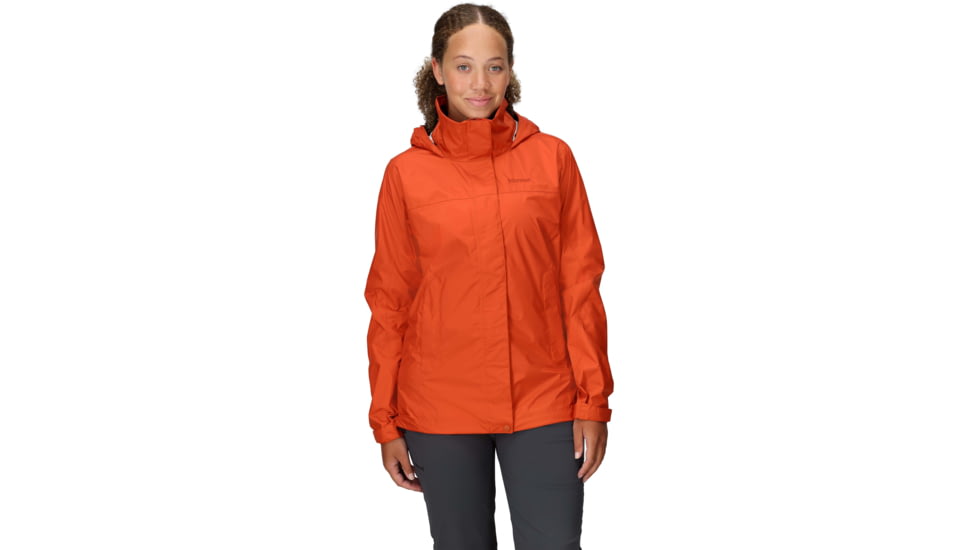 Marmot PreCip Eco Jacket - Womens, Ginger Blossom, XL, M15866-24362XL