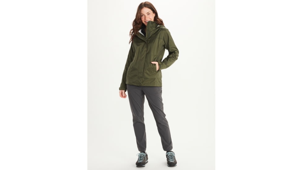 Marmot PreCip Eco Jacket - Womens, Nori, XL, M15866-4859XL