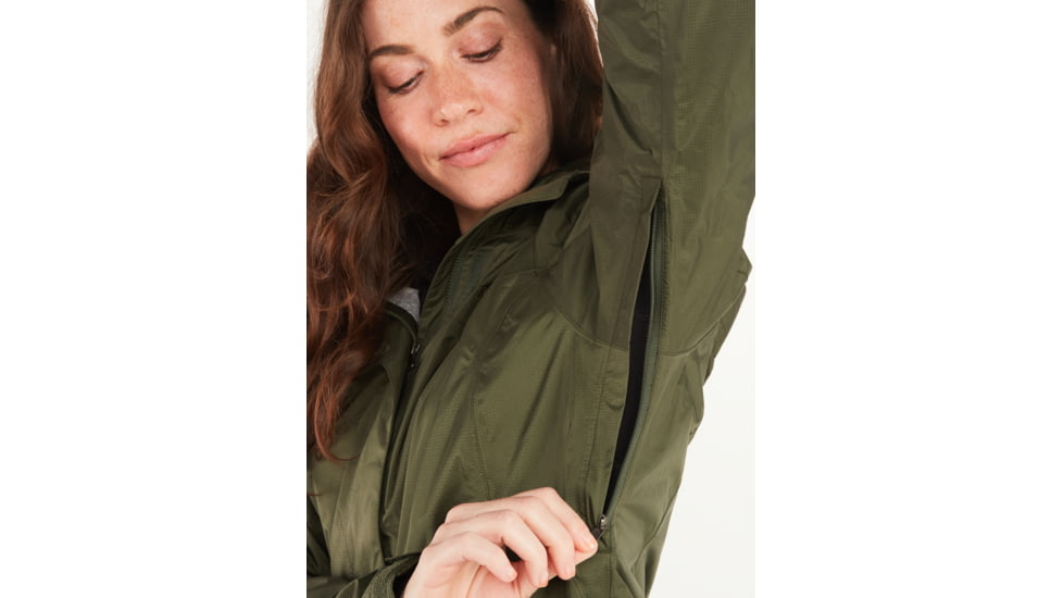 Marmot PreCip Eco Jacket - Womens, Nori, XL, M15866-4859XL