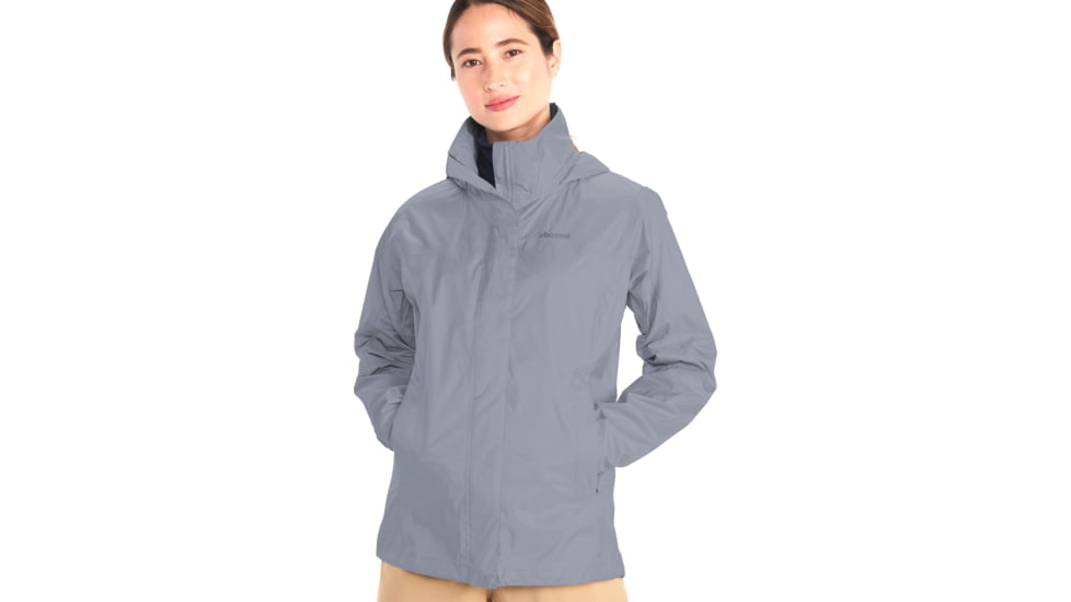Marmot PreCip Eco Jacket - Womens, Steel Onyx, XL, M15866-1515XL