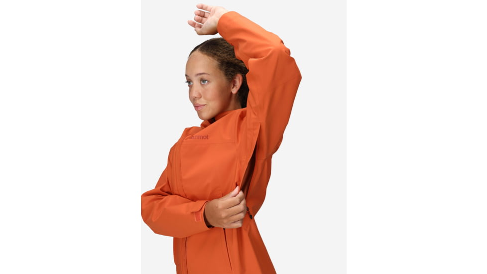 Marmot PreCip Eco Pro Jacket - Womens, Ginger Blossom, L, M15874-24362L