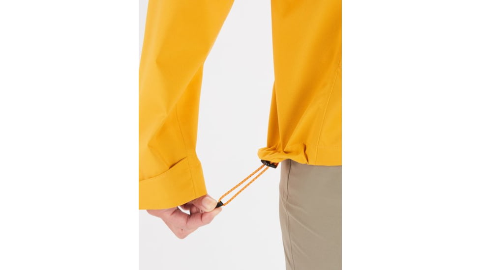 Marmot PreCip Eco Pro Jacket - Women's, Medium, Golden Sun, M12389-9057-M