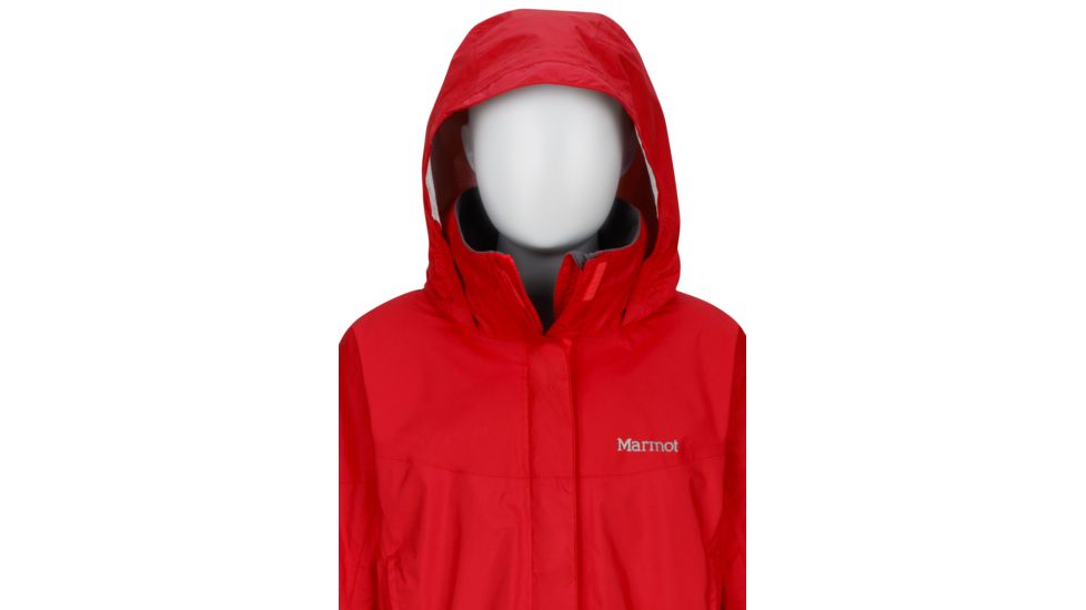 Marmot Precip Jacket - Girl's, Bright Pink, Extra Small 55680-8608-XS