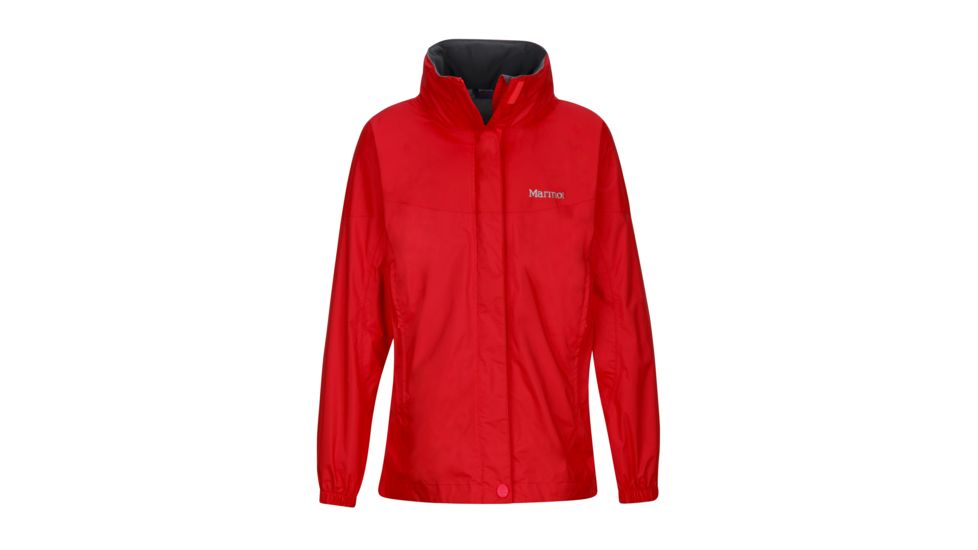 Marmot Precip Jacket - Girl's, Bright Pink, Extra Small 55680-8608-XS