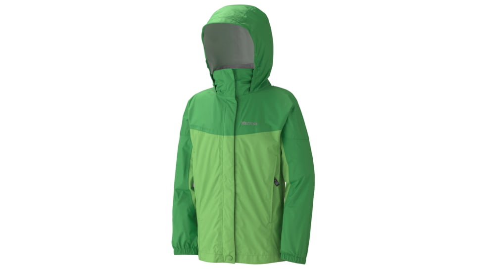 Marmot Precip Jacket - Girl's-Large-Bluebird/Vivid Blue