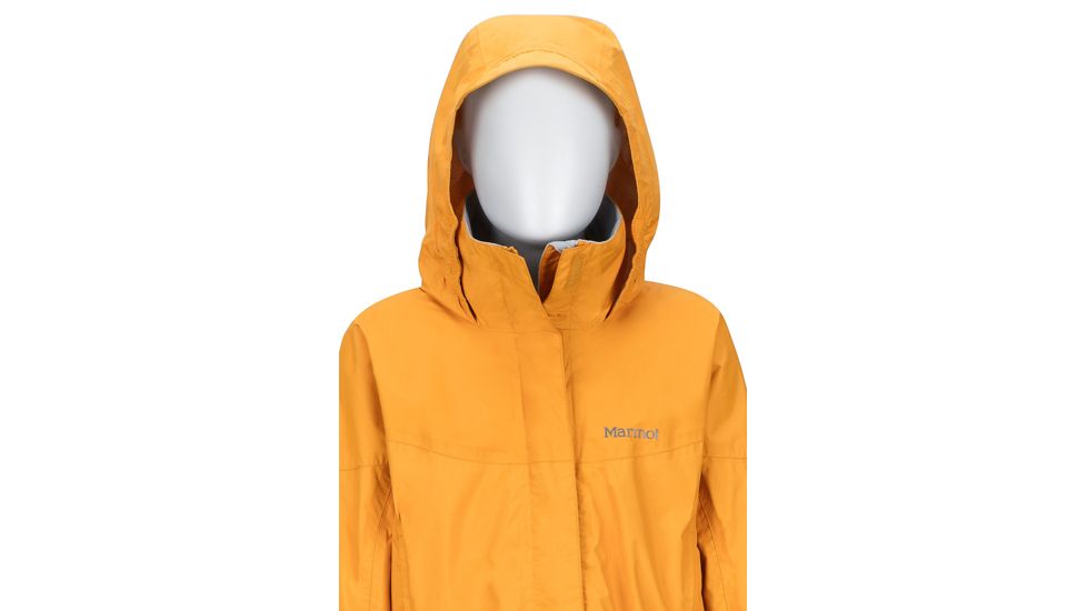 Marmot PreCip Jacket - Girls, Golden Eye, Large, 55680-9416-L