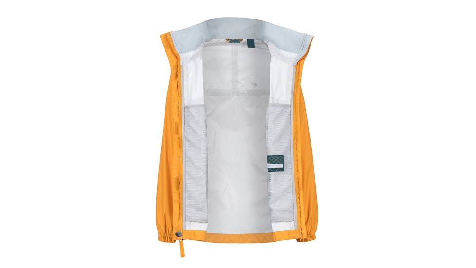 Marmot PreCip Jacket - Girls, Golden Eye, Large, 55680-9416-L