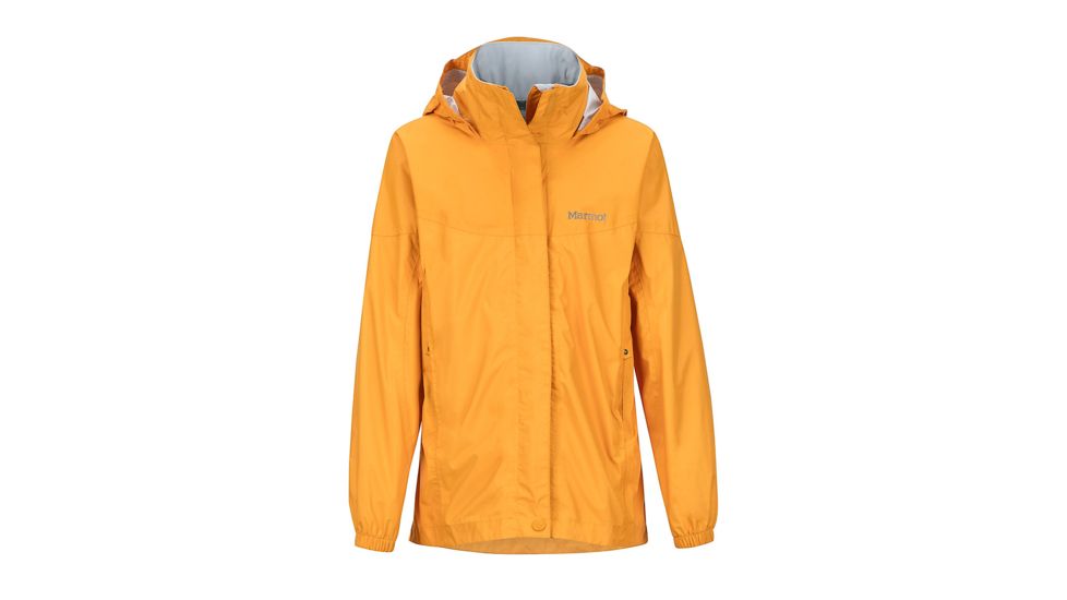 Marmot PreCip Jacket - Girls, Golden Eye, Large, 55680-9416-L