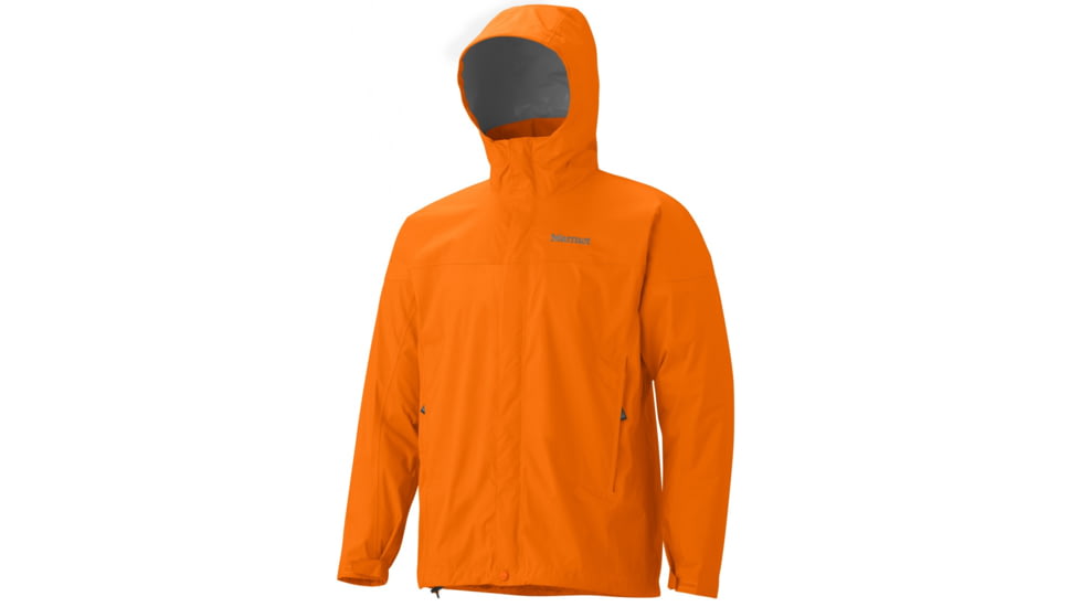 Marmot Precip Jacket - Men's-X-Large-Flash Orange