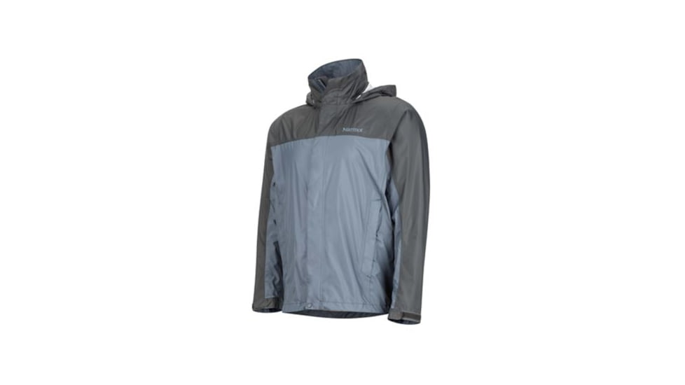 Marmot Precip Jacket - Mens, Steel Onyx/Slate Grey, Extra Large, 41200-1665-XL