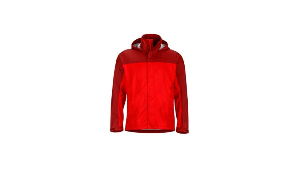 Marmot Precip Jacket - Mens-Team Red/Brick-X-Large