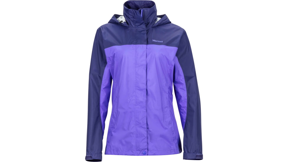 Marmot Precip Jacket - Women's-Electric Iris/Midnight-X-Small