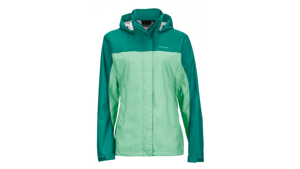 Marmot Precip Jacket - Women's-Green Frost/Green Garnet-Small