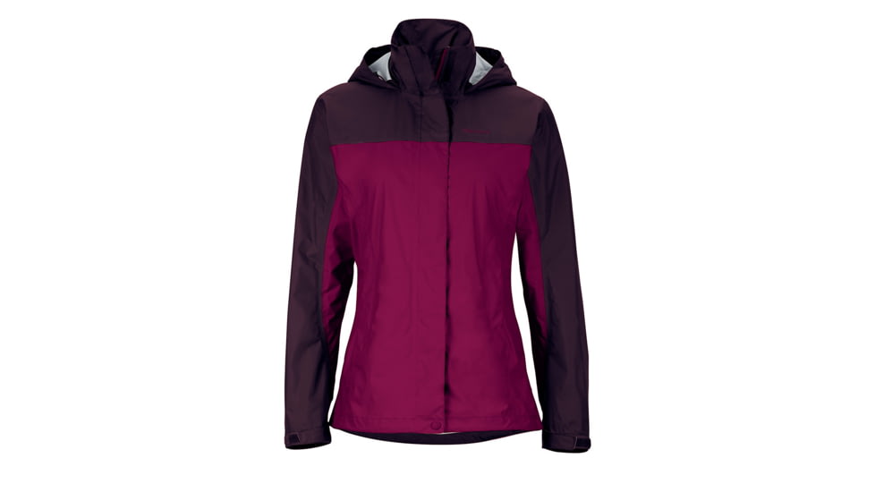 Marmot Precip Jacket - Women's-Magenta/Dark Purple-X-Small