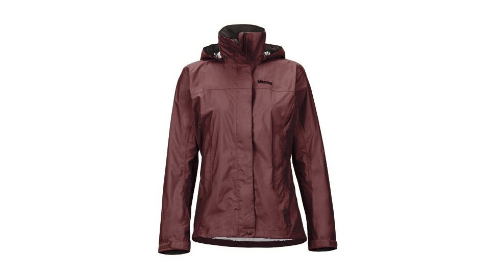 Marmot PreCip Jacket - Womens, Burgundy, Extra Small, 46200-6995-XS
