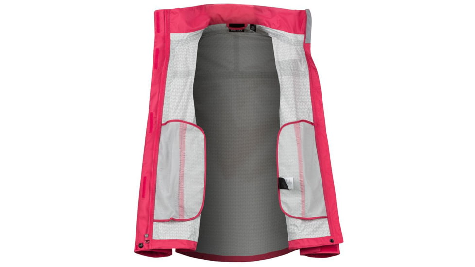 Marmot PreCip Jacket - Womens, Disco Pink, Medium, 46200-7216-Disco Pink-M