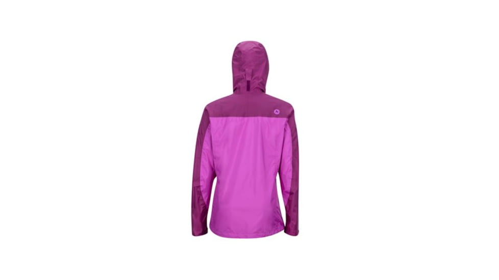 Marmot Precip Jacket - Womens-Neon Berry/Deep Plum-X-Small