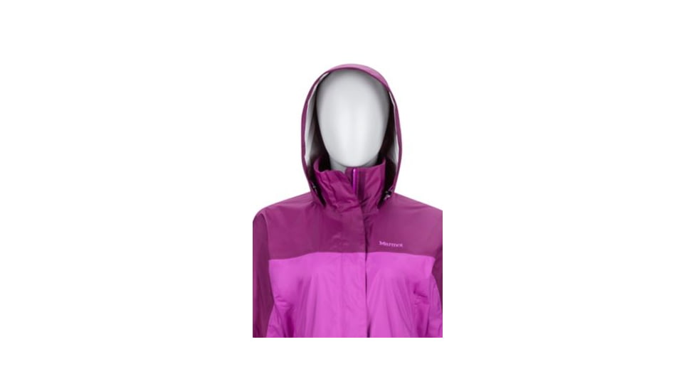 Marmot Precip Jacket - Womens-Neon Berry/Deep Plum-X-Small