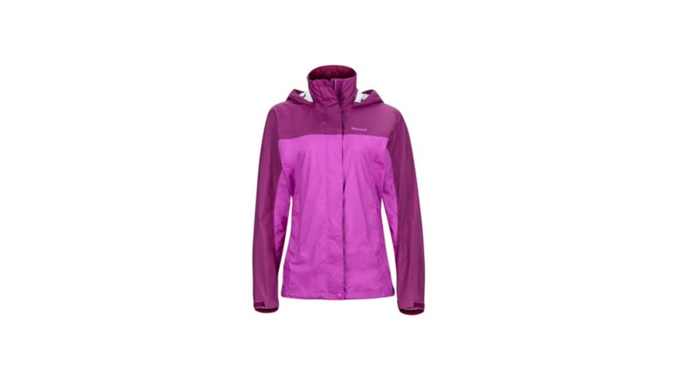 Marmot Precip Jacket - Women's-Neon Berry/Deep Plum-X-Large