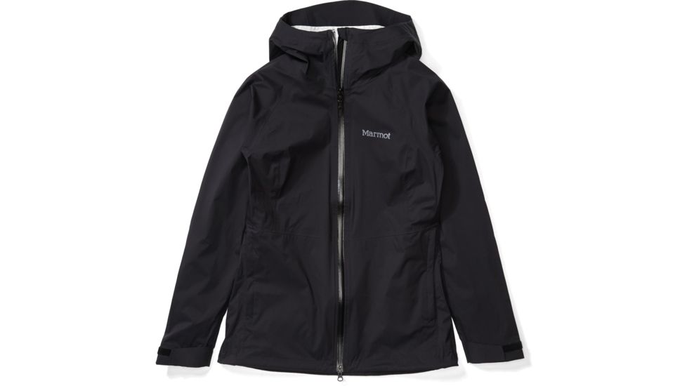 Marmot PreCip Stretch Jacket - Womens, Black, Extra Small, 46130-001-XS