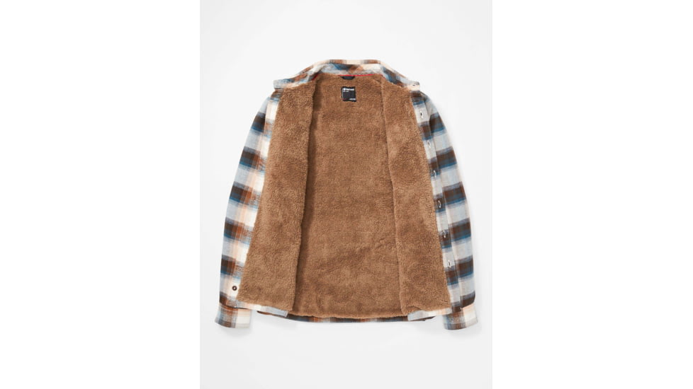 Marmot Ridgefield Long Sleeve - Mens, Papyrus, Small, 44300-7395-S