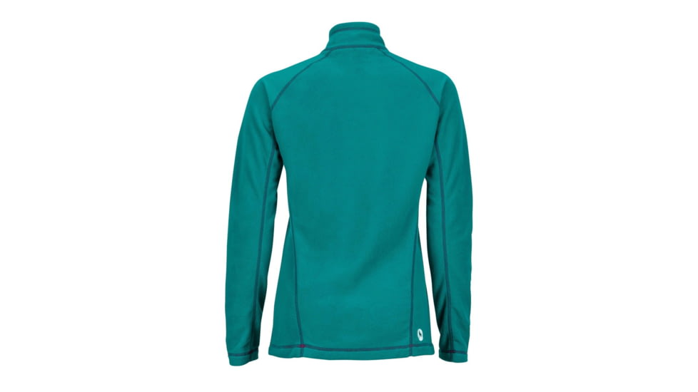 Marmot Rocklin 1/2 Zip Fleece Jacket - Womens, Malachite, L 88990-3679-L