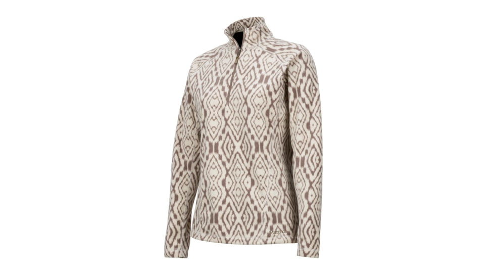 Marmot Rocklin 1/2 Zip Jacket - Womens, Oatmeal/Cappuccino, Large, 88990-7574-L