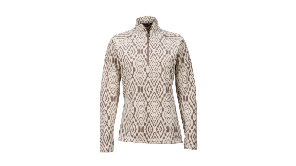 Marmot Rocklin 1/2 Zip Jacket - Womens, Oatmeal/Cappuccino, Large, 88990-7574-L