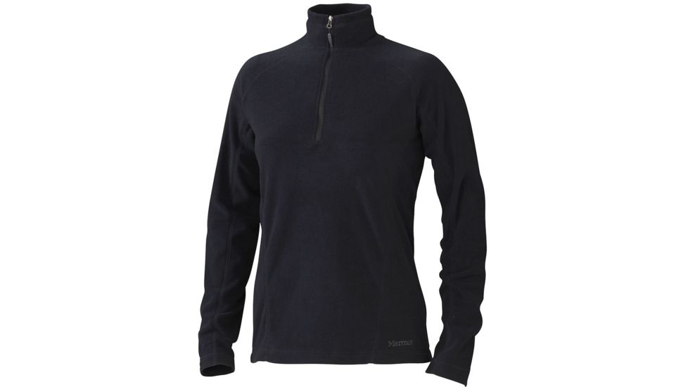 Marmot Rocklin 1/2 Zip - Women's-Black-X-Large