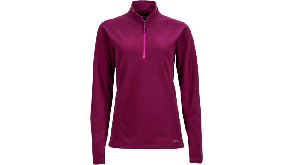 Marmot Rocklin 1/2 Zip - Women's-Deep Plum-Small