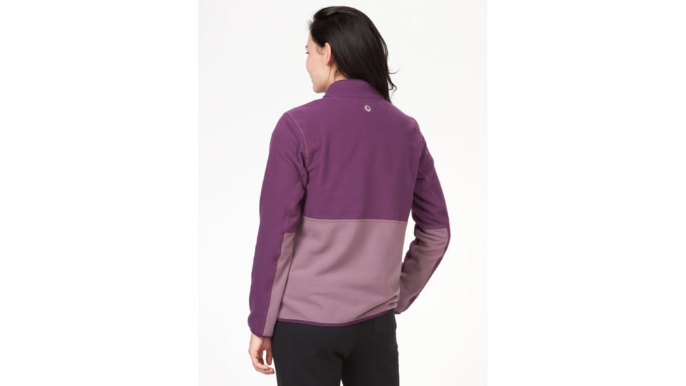 Marmot Rocklin 1/2 Zip - Womens, Purple Fig/Hazy Purple, Small, M12403-22491-S