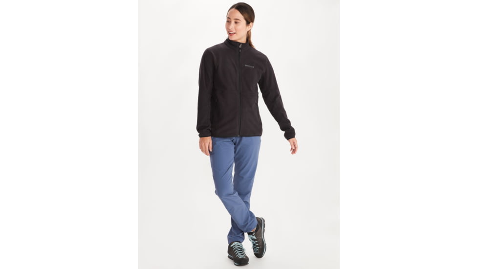Marmot Rocklin Full Zip Jacket - Womens, Black, Large, M12402-001-L