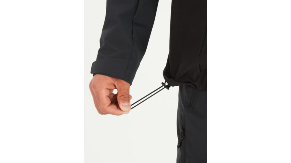 Marmot ROM GORE-TEX Infinium Hoody - Mens, Black, Extra Large, M12360-001-XL