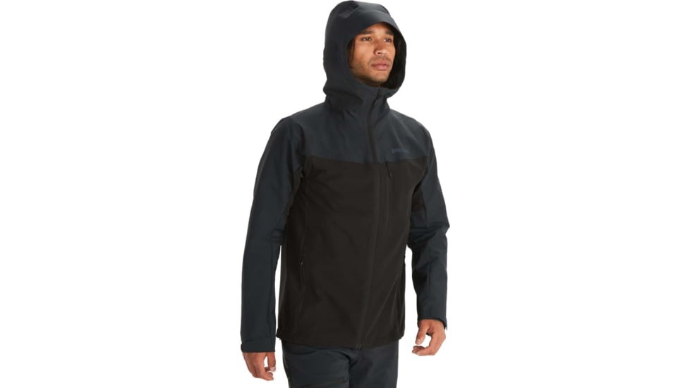 Marmot ROM GORE-TEX Infinium Hoody - Mens, Black, Extra Large, M12360-001-XL