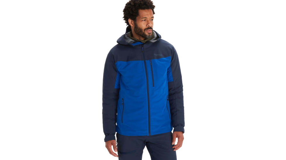 Marmot ROM GORE-TEX Infinium Hoody - Mens, Dark Azure/Arctic Navy, Medium, M12360-19593-M