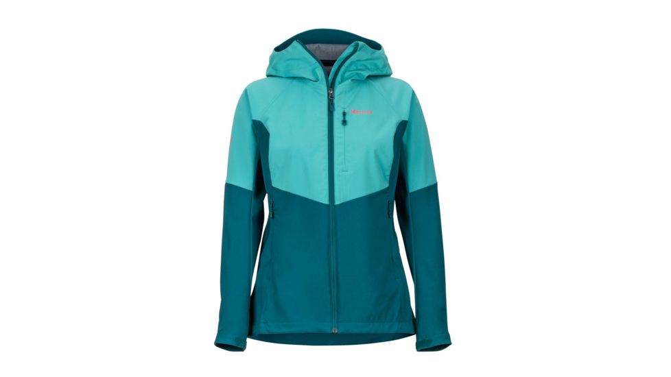 Marmot ROM Jacket - Womens, Patina Green/Deep Teal, Medium, 85370-4800-M