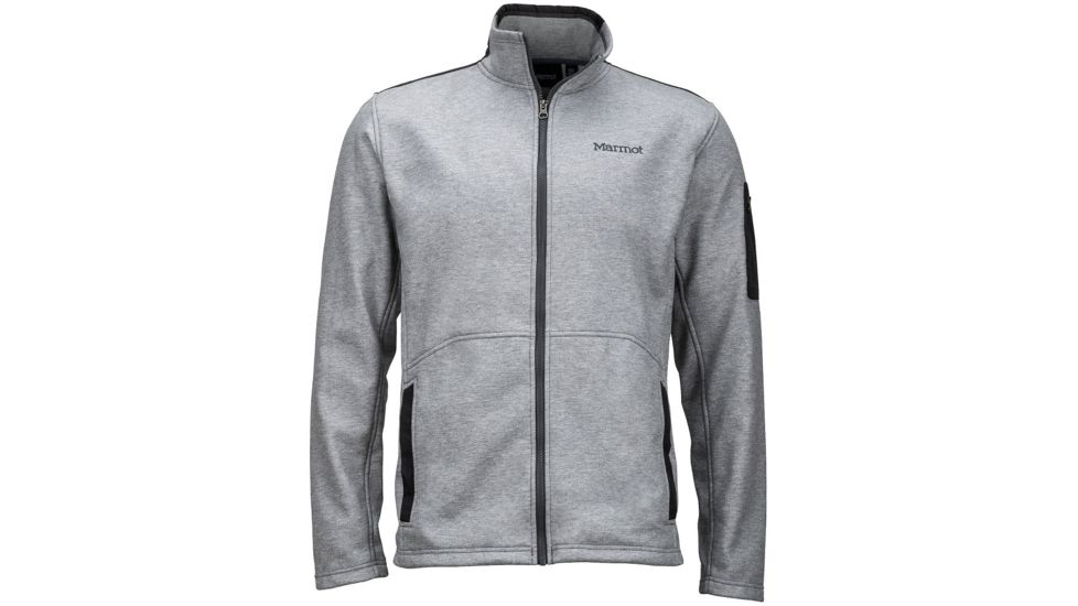 Marmot Royce Fleece Jacket - Men's -Cinder-Small