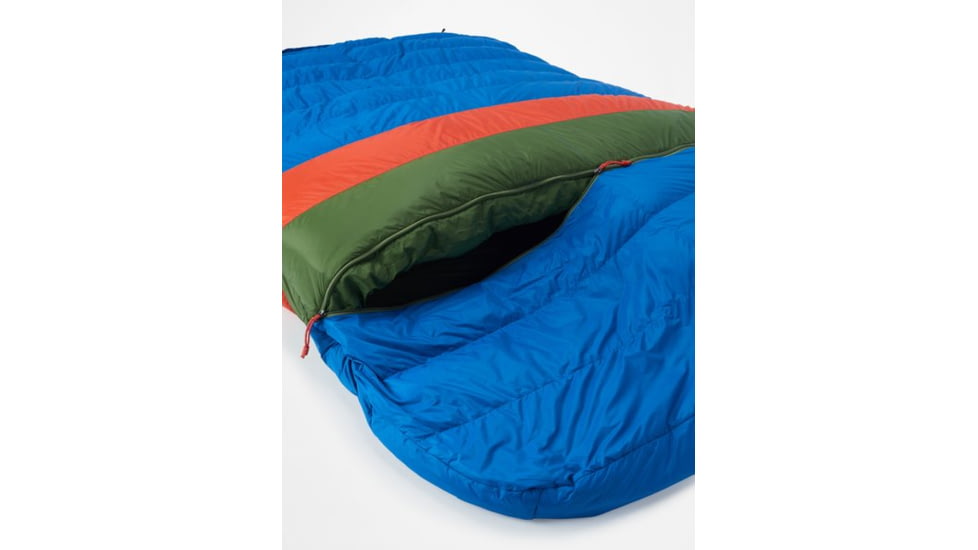 Marmot Sawtooth Doublewide, Dark Azure/Foliage, Dual Zipper, M14024-19625-DZ