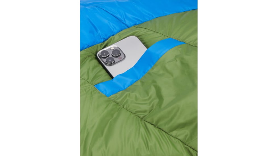 Marmot Sawtooth Doublewide, Dark Azure/Foliage, Dual Zipper, M14024-19625-DZ