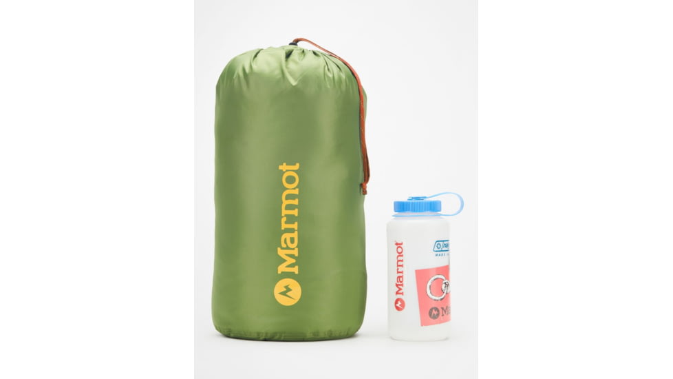 Marmot Sawtooth Sleeping Bags - Mens, Dark Azure/Foliage, Dual-Zip, Long, M12787-19625-DZ