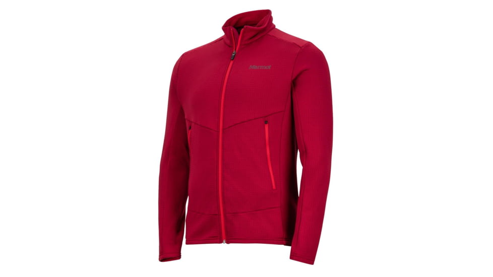 Marmot Skyon Fleece Jacket - Mens, Sienna Red, 2XL 73100-6005-XXL