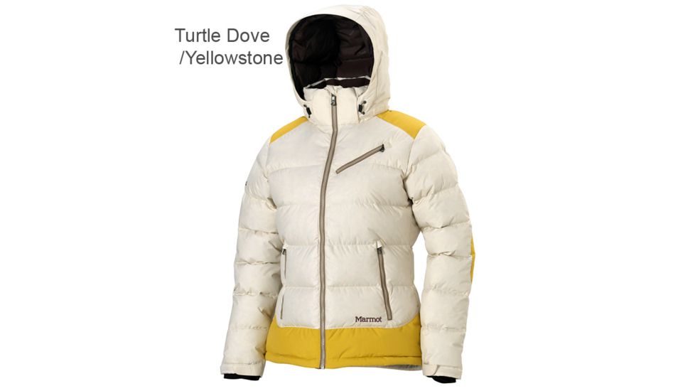 Marmot Sling Shot Jkt W - Turtle Dove/Yellow L