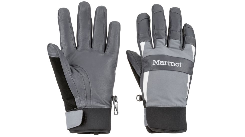 Marmot Spring Gloves - Men's-Large-Cinder/Slate Grey