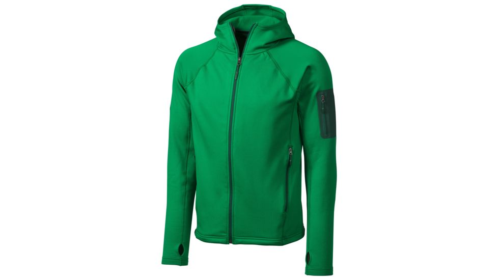 Marmot Stretch Fleece Hoody - Men's-Green Bean-Medium
