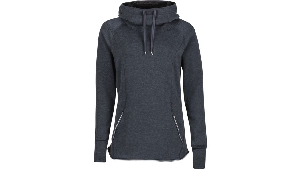 Marmot Tashi Hoody - Women's-Dark Charcoal Heather-Small