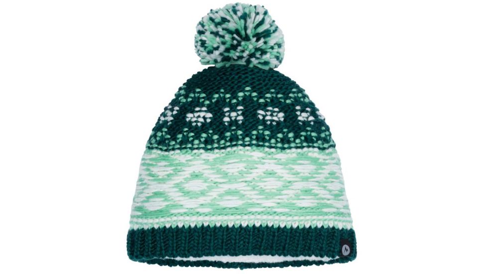 Marmot Tashina Hat - Womens, Deep Teal/Neptune Green, One Size, 14680-DT/NG-ONE-DEMO