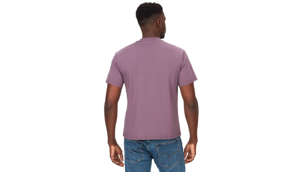 Marmot The Marmots Living Ink Short Sleeve Tee - Mens, Hazy Purple, 2XL, M14822-22259-XXL