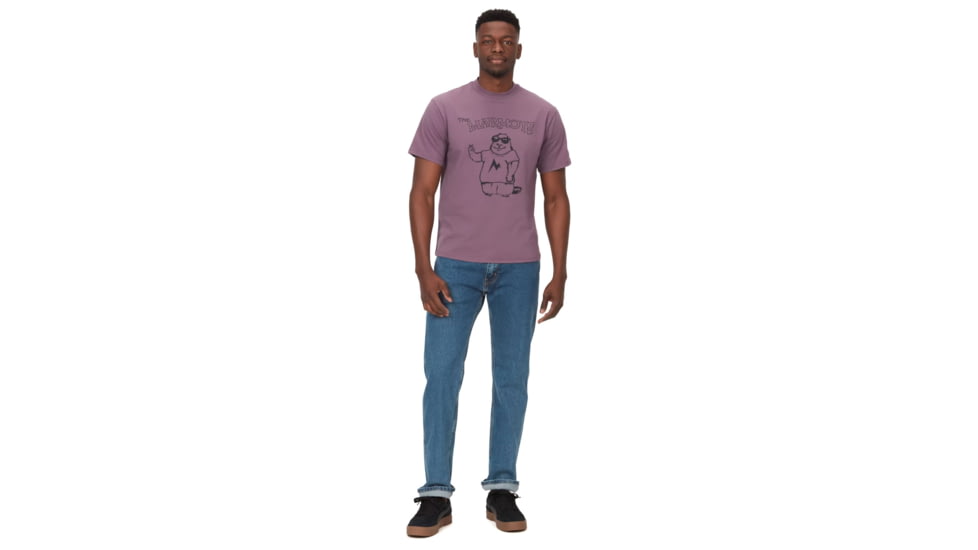 Marmot The Marmots Living Ink Short Sleeve Tee - Mens, Hazy Purple, 2XL, M14822-22259-XXL