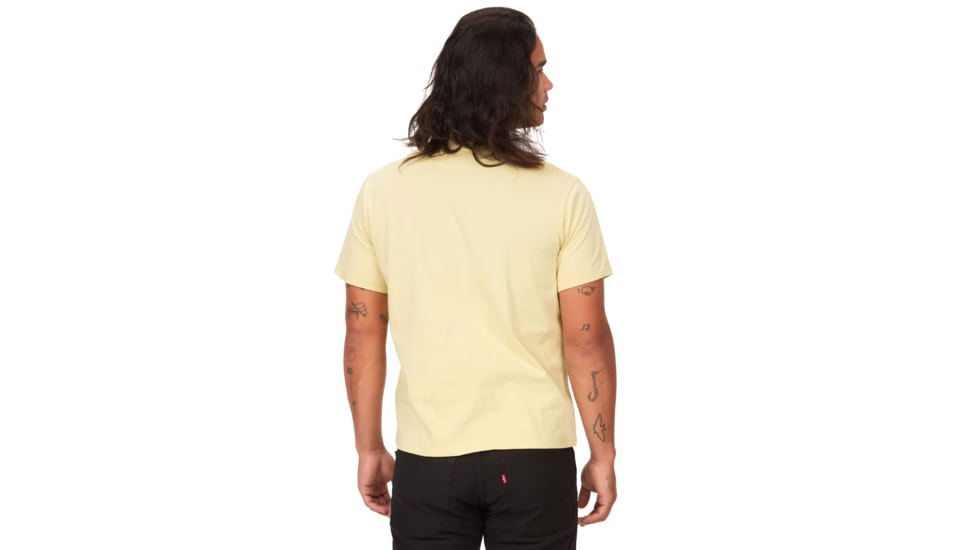 Marmot The Marmots Living Ink Short Sleeve Tee - Mens, Wheat, Large, M14822-7035-L