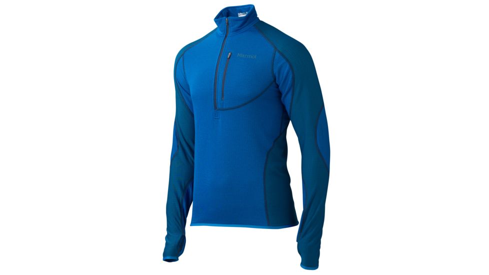Marmot Thermo 1/2 Zip - Mens-Black-Large